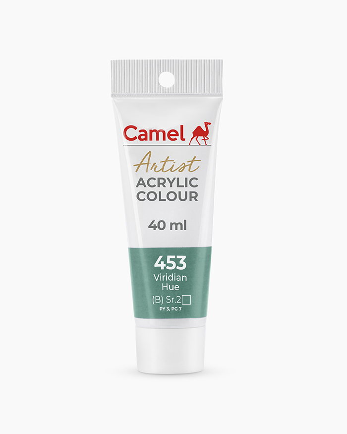 Camel Artist Acrylic Colours Viridian Hue